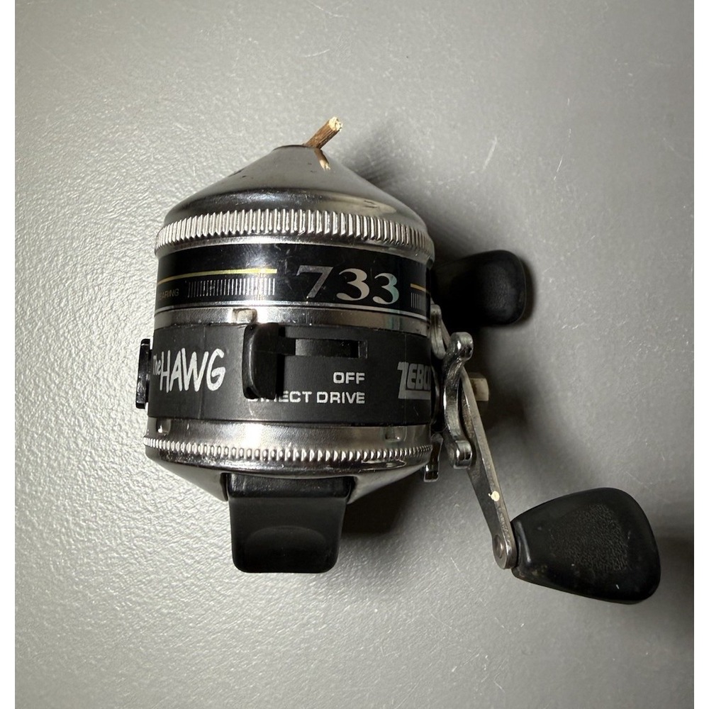 ZEBCO 733 THE HAWG HEAVY DUTY DIRECT DRIVE SPINCAST Fishing Outdoors